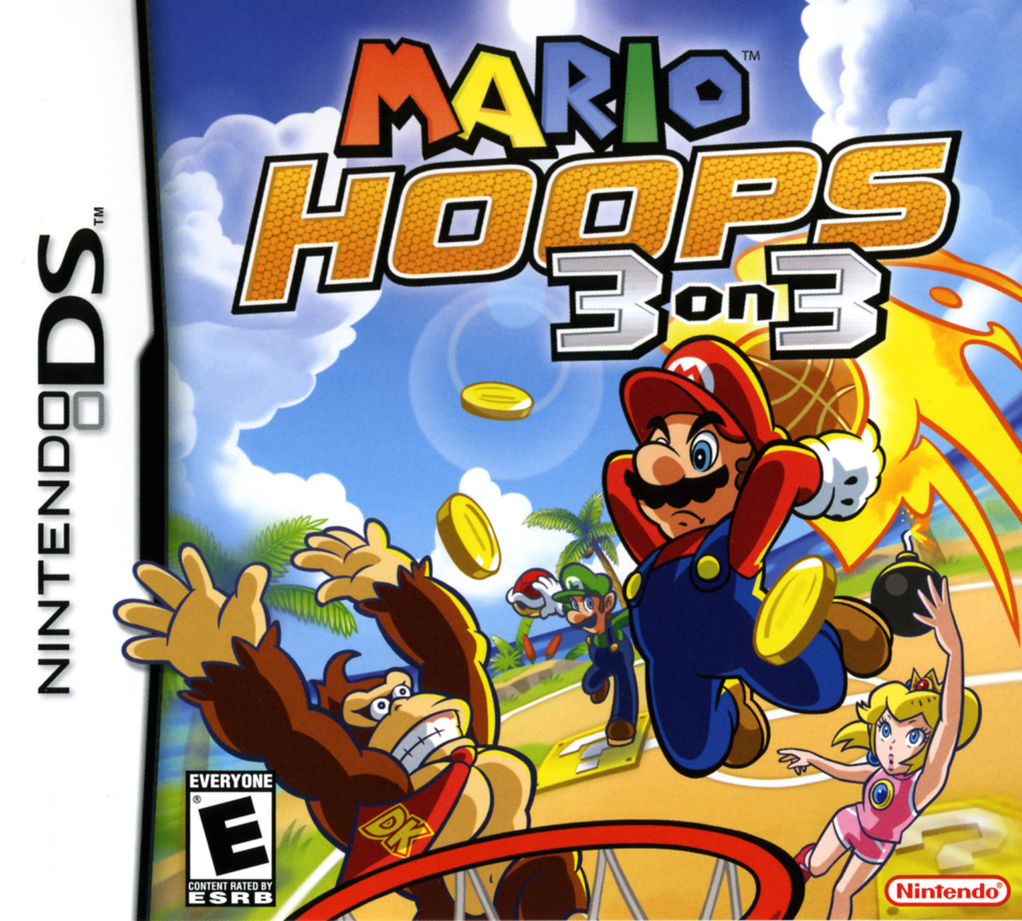 MARIO HOOPS 3-ON-3 (CARTRIDGE ONLY) - DS