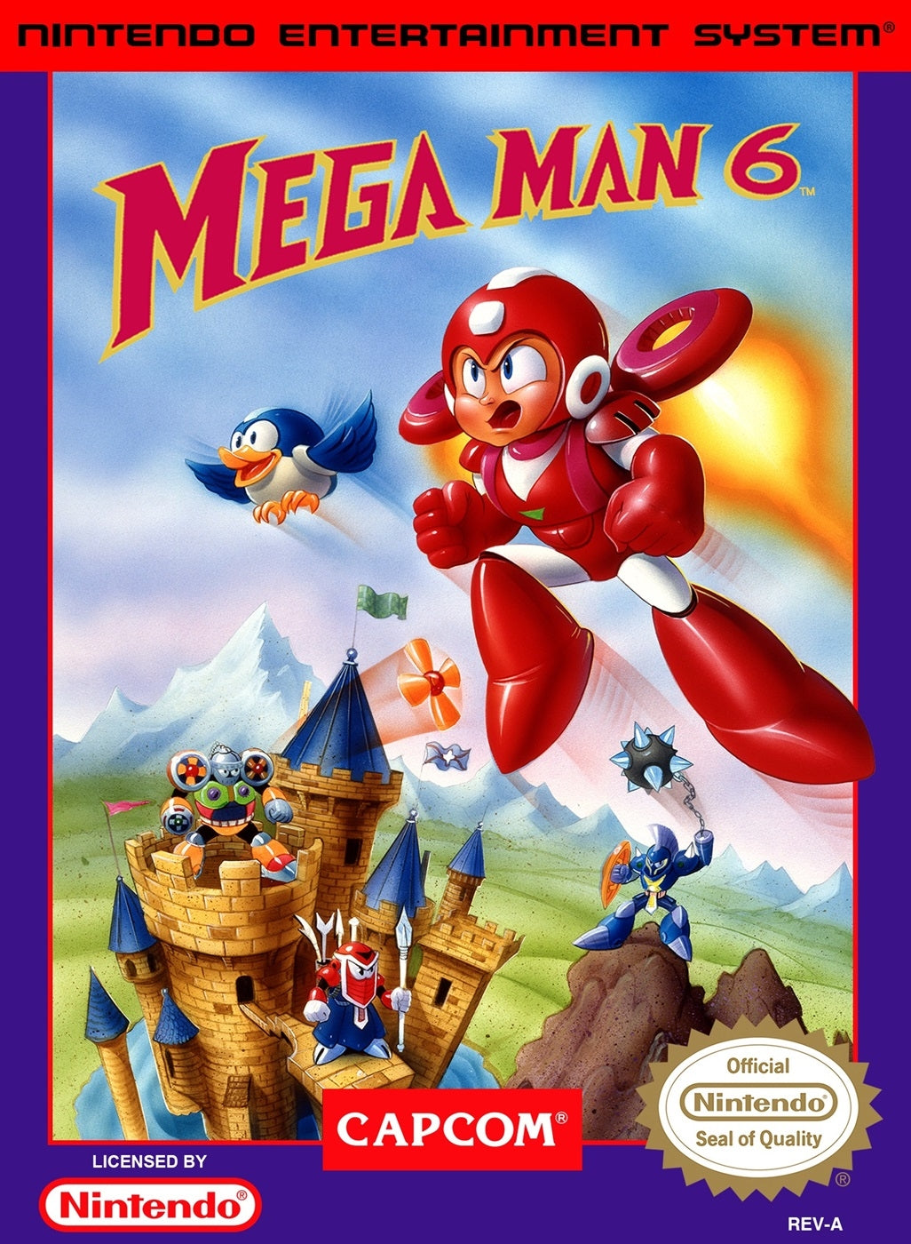 MEGA MAN 6 - NES (W/BOX)
