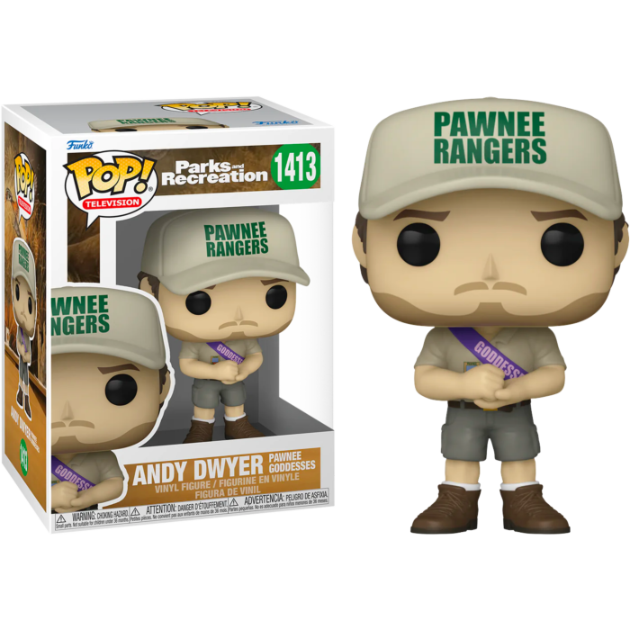 PARKS & REC: ANDY DWYER PAWNEE GODDESS #1413 - FUNKO POP!