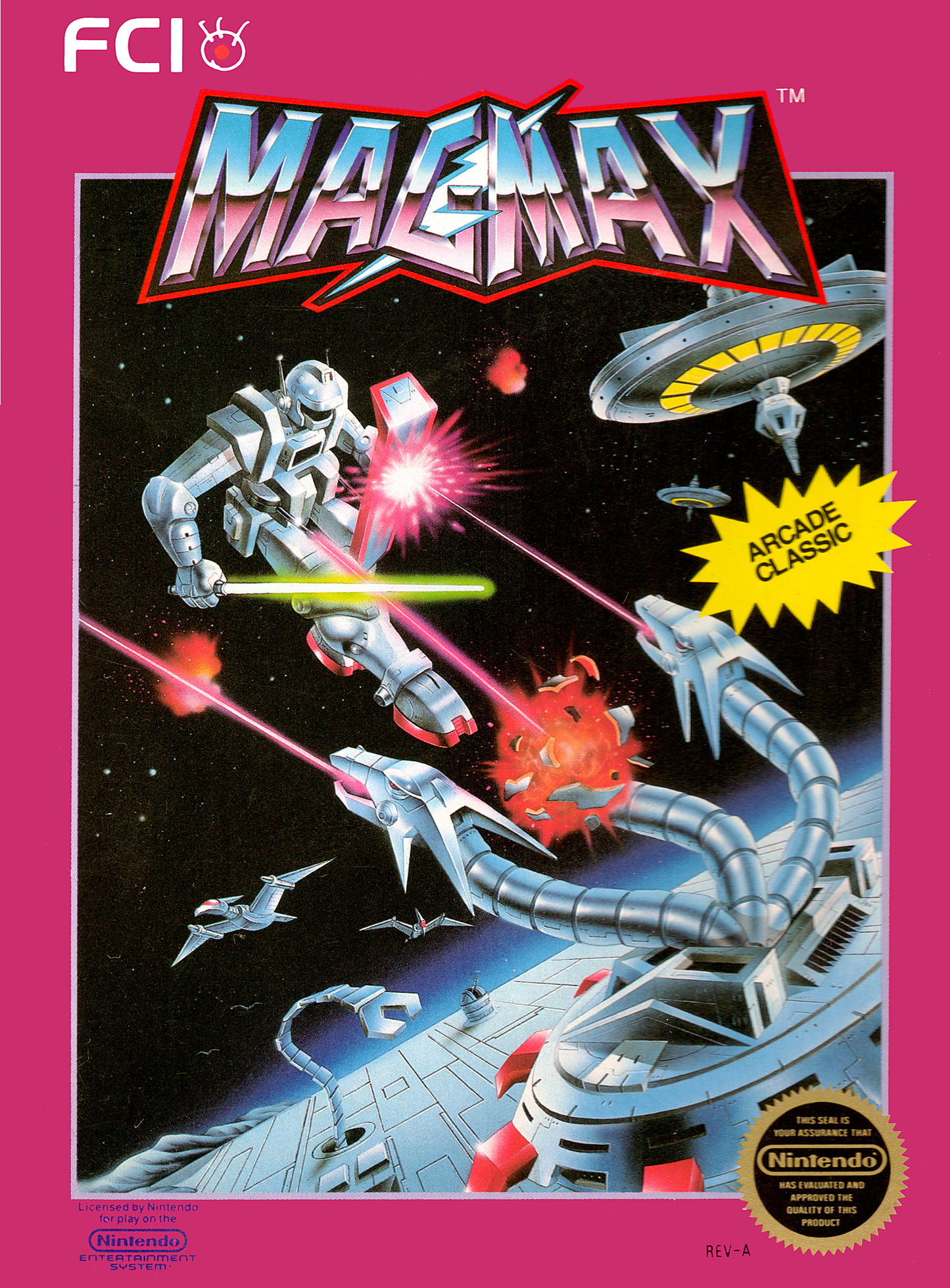 MAGMAX - NES (W/BOX)