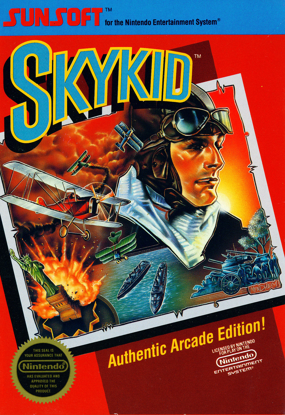 SKY KID - NES (W/BOX & MANUAL)