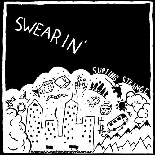 SWEARIN - SURFING STRANGE (DL CARD) (VINYL)