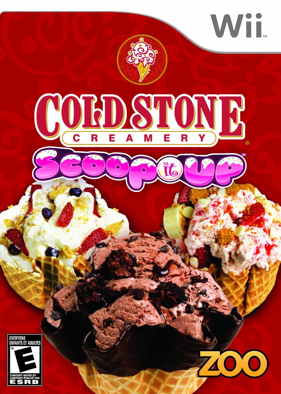 COLD STONE CREAMERY: SCOOP IT UP - WII