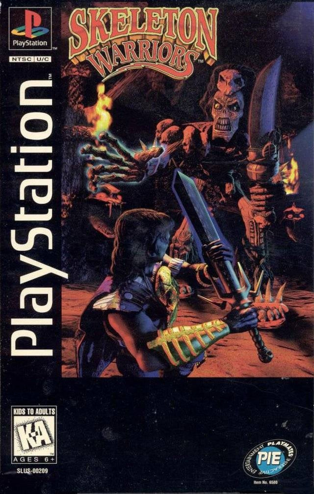 SKELETON WARRIORS (LONGBOX) - PS1