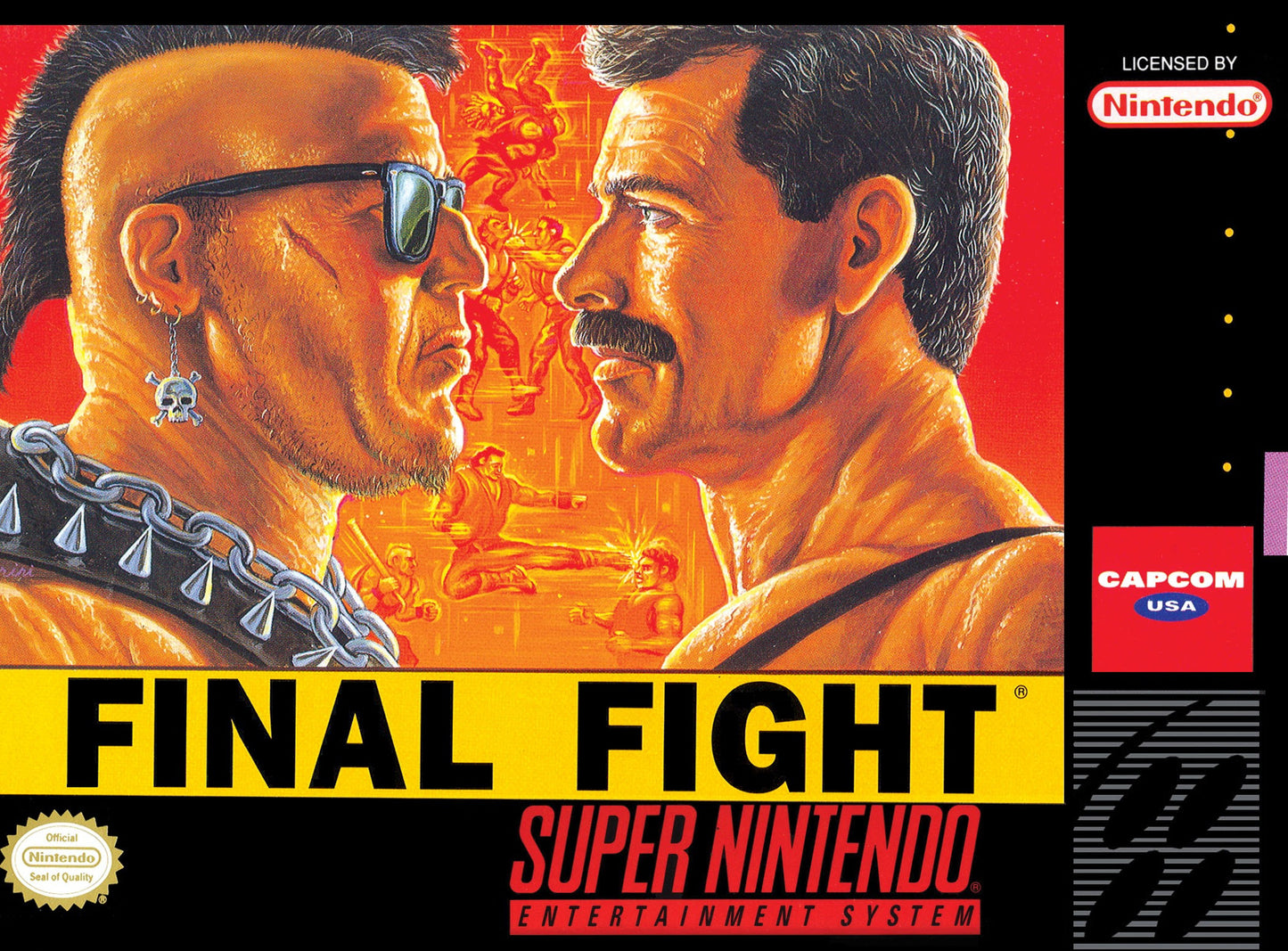 FINAL FIGHT GUY - SNES (W/BOX & MANUAL)