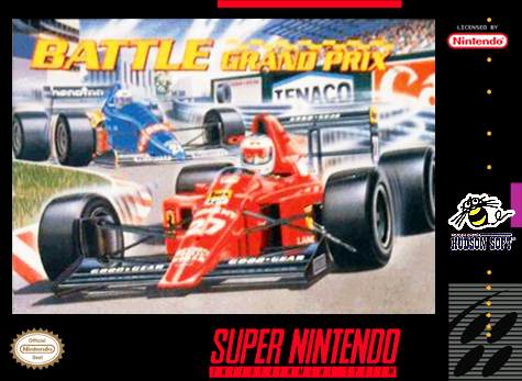 BATTLE GRAND PRIX - SNES (W/BOX)