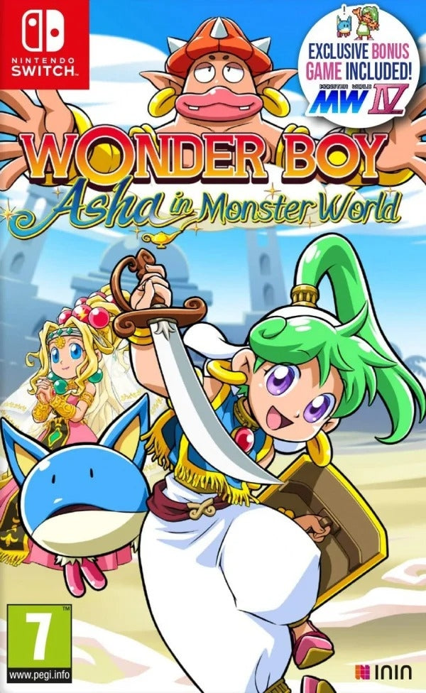 WONDER BOY ASHA IN MONSTER WORLD - SWITCH