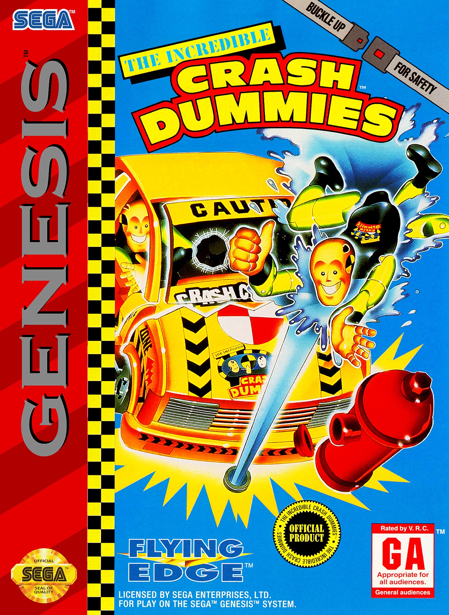 INCREDIBLE CRASH DUMMIES - GENESIS
