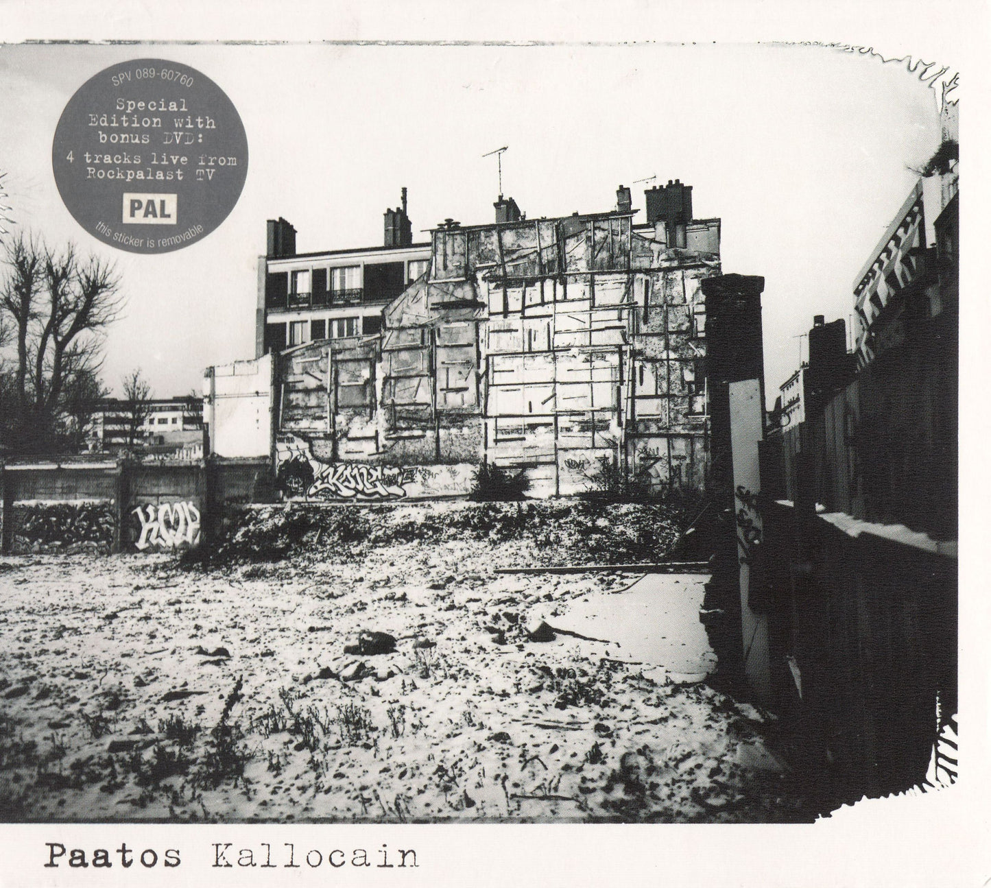 PAATOS - KALLOCAIN (LTD ED) (DIGIPAK)