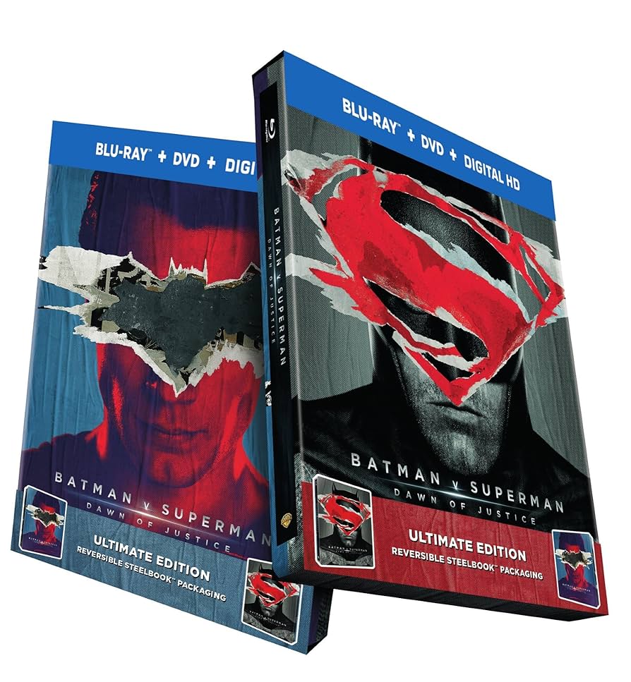 BATMAN V SUPERMAN: DAWN OF JUSTICE - BLU-STEELBOOK