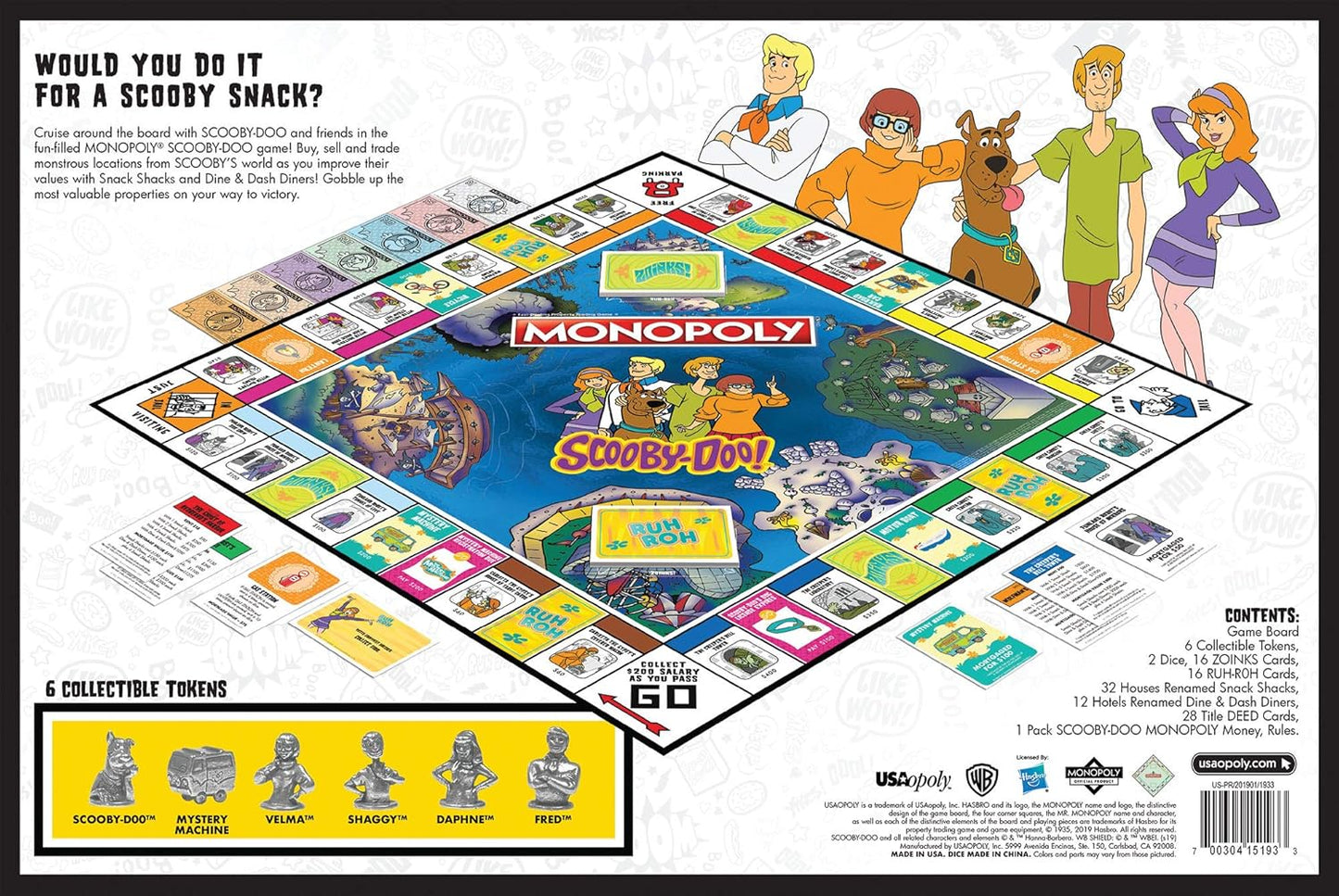 MONOPOLY: SCOOBY-DOO - BOARD GAME