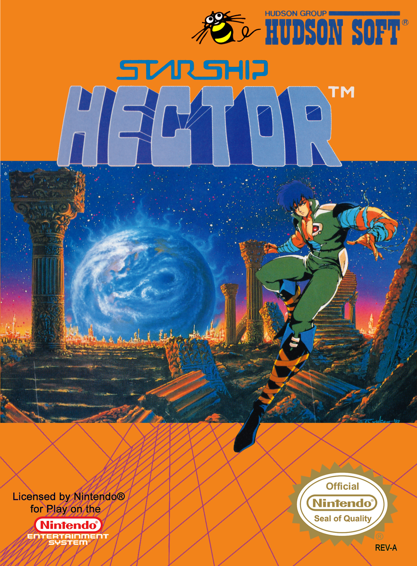 STARSHIP HECTOR - NES (W/BOX)