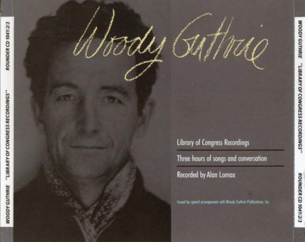 GUTHRIE, WOODY - LIBRARY OF CONGRESS RECORDINGS (3CDS)