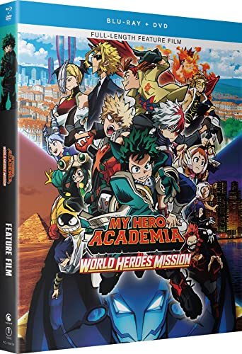 MY HERO ACADEMIA: WORLD HEROES MISSION - BLU-INC. DVD COPY