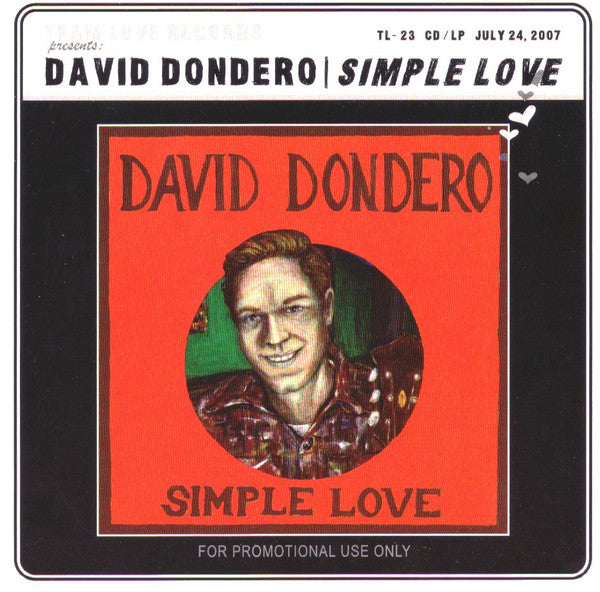 DONDERO, DAVID - SIMPLE LOVE
