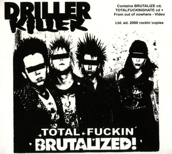 DRILLER KILLER - TOTAL FUCKING/BRUTALIZED