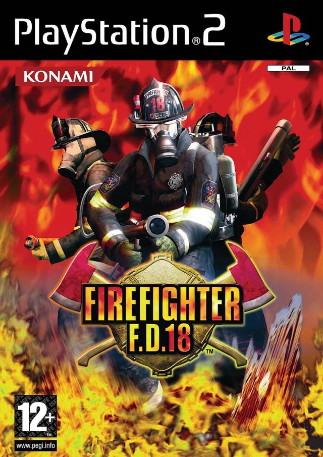 FIREFIGHTER F.D.18 - PS2