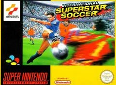 INTERNATIONAL SUPERSTAR SOCCER - SNES (W/BOX & MANUAL)