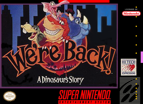WE'RE BACK: A DINOSAUR STORY - SNES (W/BOX)