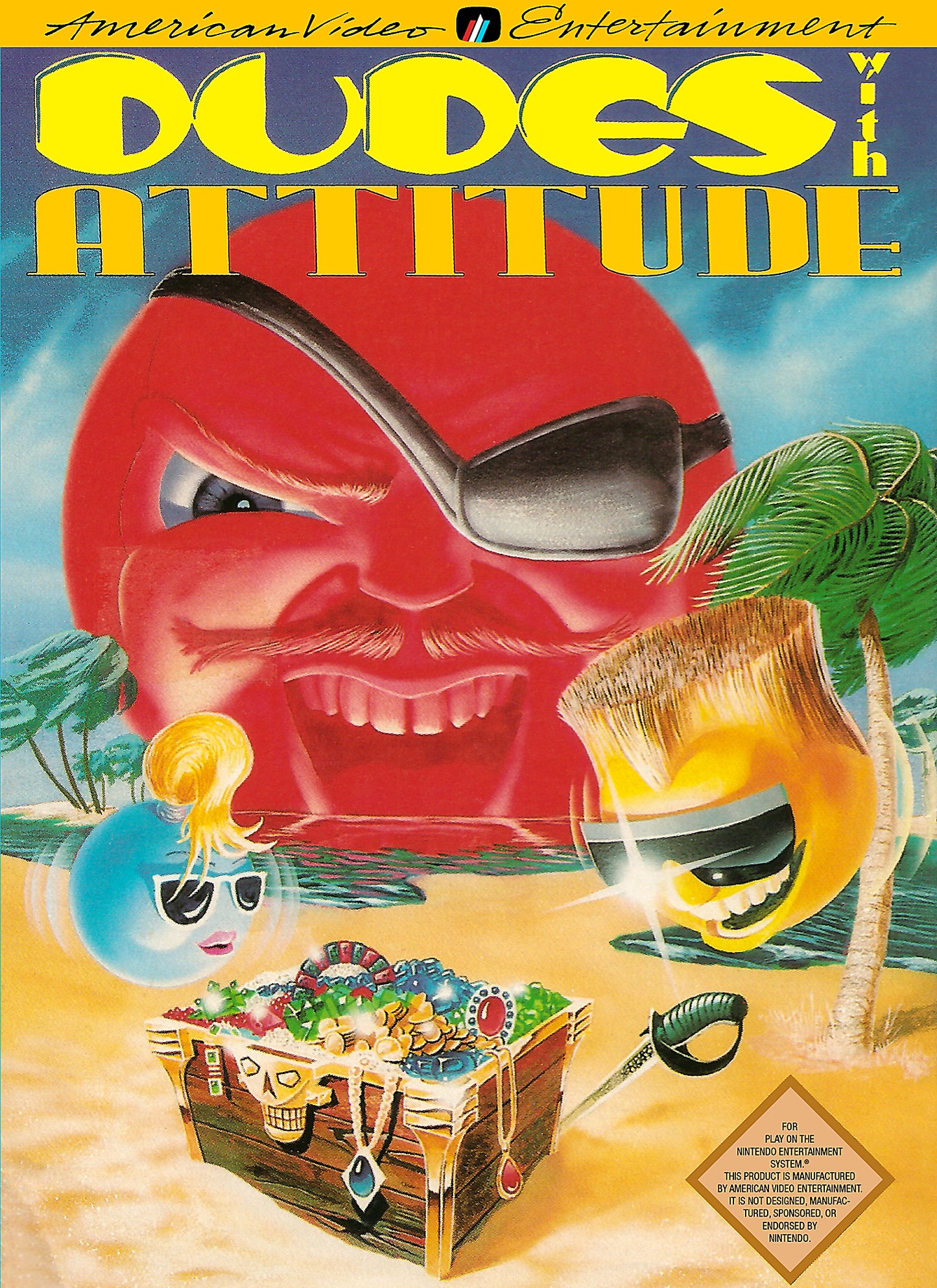 DUDES WITH ATTITUDE - NES