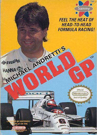 MICHAEL ANDRETTI'S WORLD GP - NES