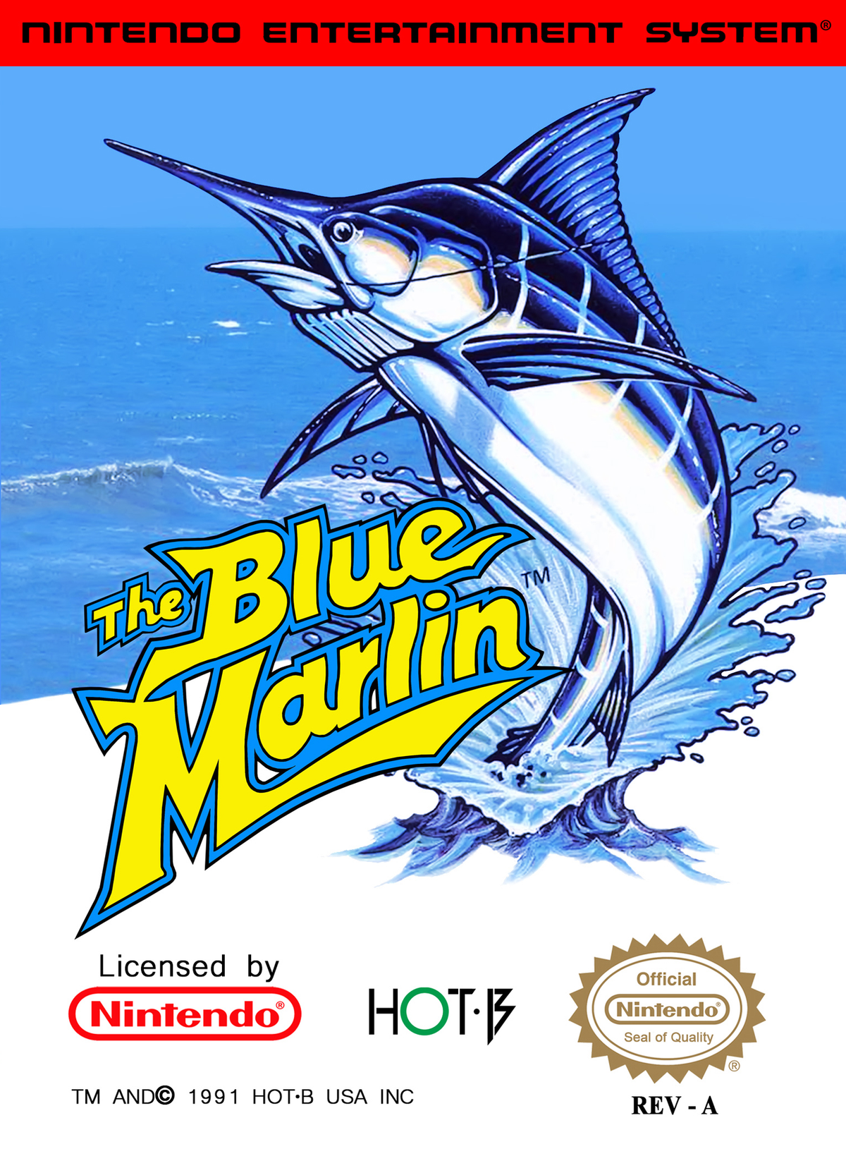 BLUE MARLIN - NES (W/BOX & MANUAL)