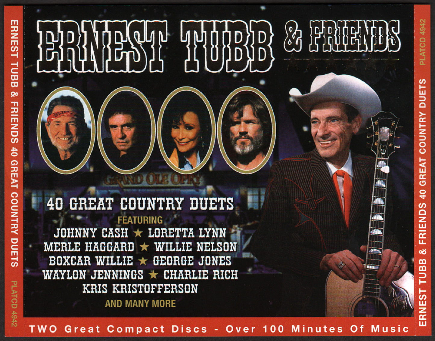 VARIOUS - GREAT COUNTRY DUETS