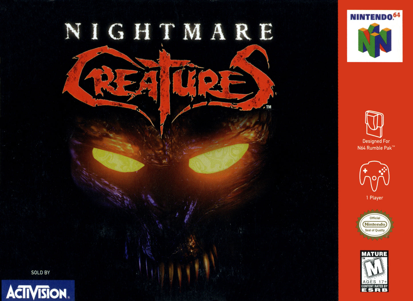 NIGHTMARE CREATURES - N64