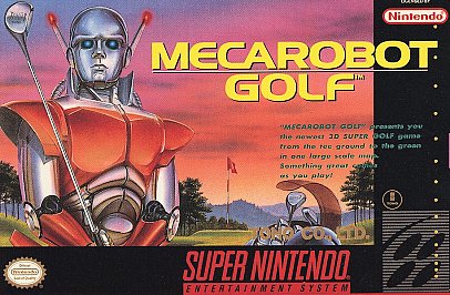 MECAROBOT GOLF - SNES (W/BOX & MANUAL)