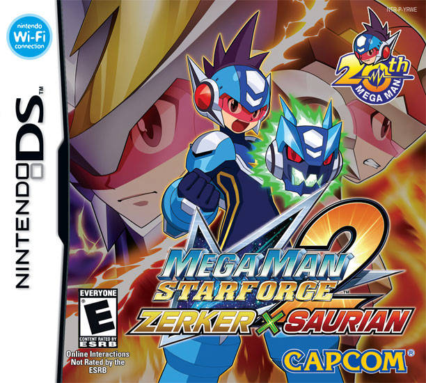 MEGA MAN: STAR FORCE 2: ZERKER X SAURIAN - DS