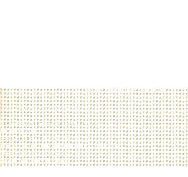 TIETCHENS, ASMUS - B-MENGE