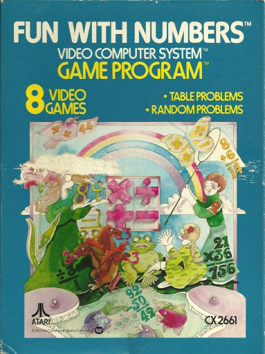 FUN WITH NUMBERS - ATARI2600