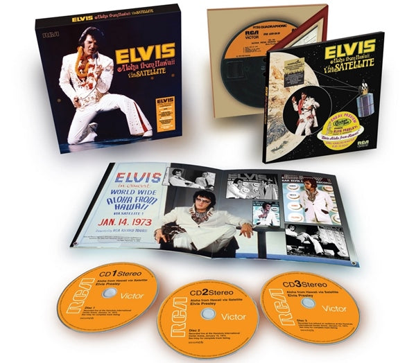 PRESLEY, ELVIS - ALOHA FROM HAWAII VIA SATELLITE (3CDS/BL