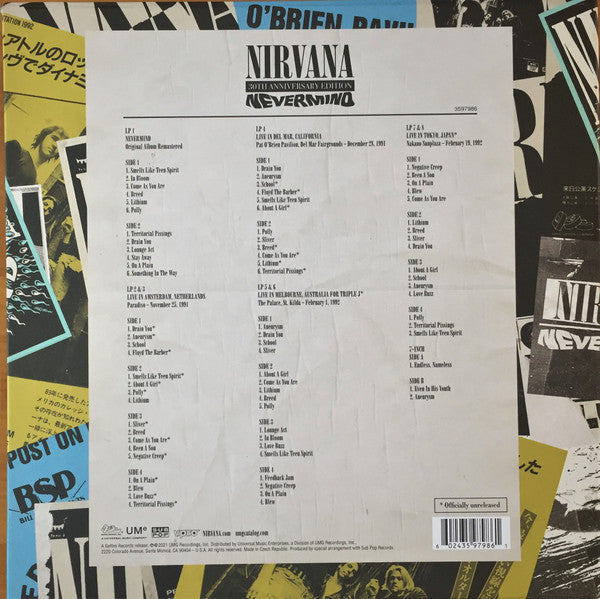 Nirvana - Nevermind (30th Anniversary) (Used LP)