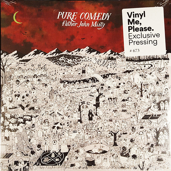 Father John Misty - Pure Comedy (Burgundy Marble) (Used LP)