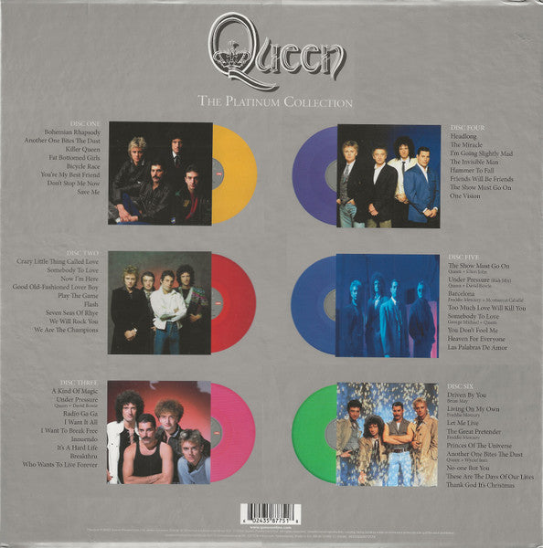 Queen - Platinum Collection Box Set (Coloured) (Used LP)