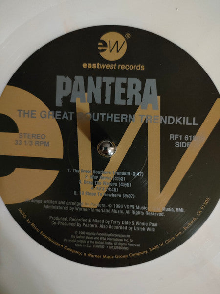 Pantera - Great Southern Trendkill (White Marble) (Used LP)