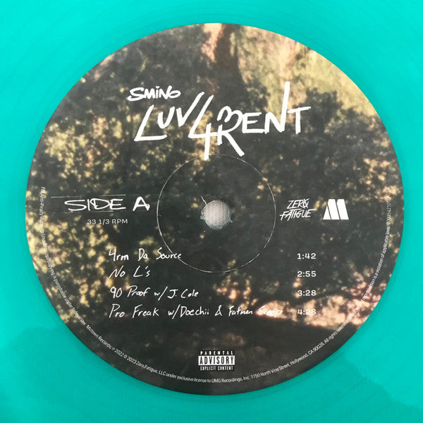 Smino - Luv 4 Rent (Green) (Used LP)