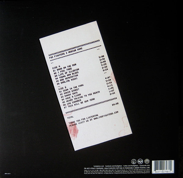 Foo Fighters - Medium Rare (RSD) (Used LP)