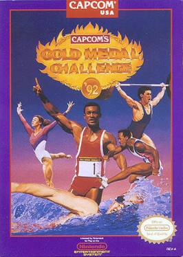 GOLD MEDAL CHALLENGE '92 - NES (W/BOX & MANUAL)