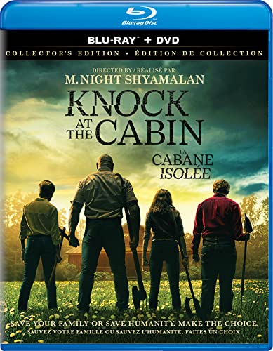 KNOCK AT THE CABIN - BLU-INC. DVD COPY