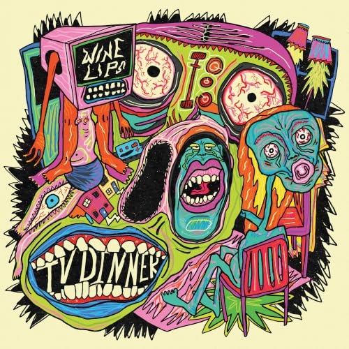 WINE LIPS - TV DINNER (LIMITED EDITION ECO MIX JADE COLOUR VINYL)