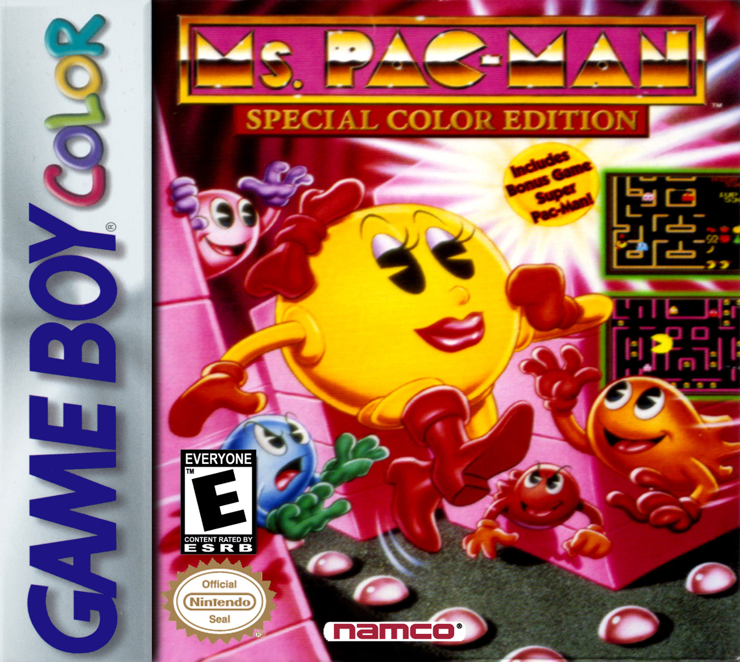 MS. PAC-MAN (SPECIAL COLOR EDTION) - GBC