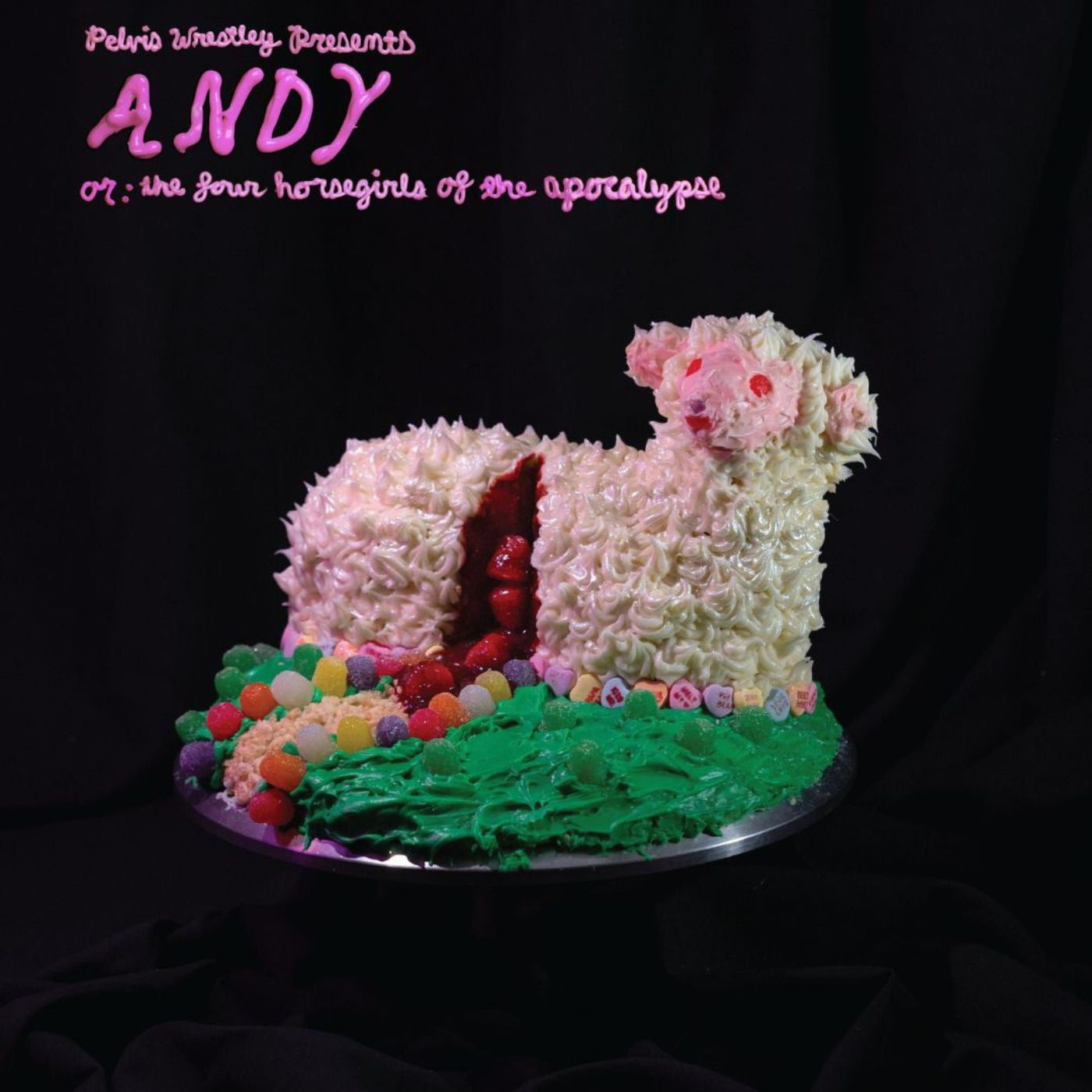 PELVIS WRESTLEY - ANDY, OR: THE FOUR HORSEGIRLS OF THE APOCALYPSE (PINK FROSTING VINYL)