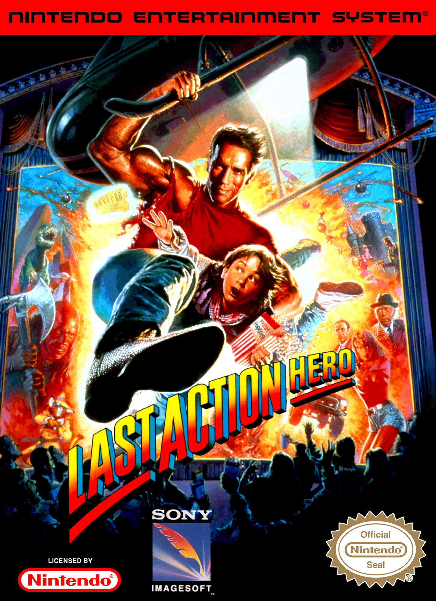 LAST ACTION HERO - SNES (W/BOX)