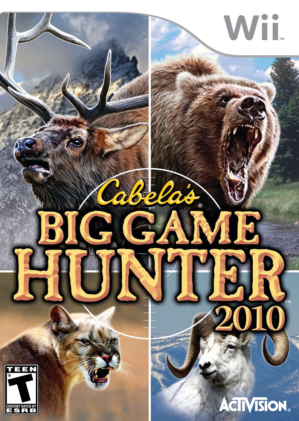 CABELA'S BIG GAME HUNTER 2012 (W/TOP SHO - WII