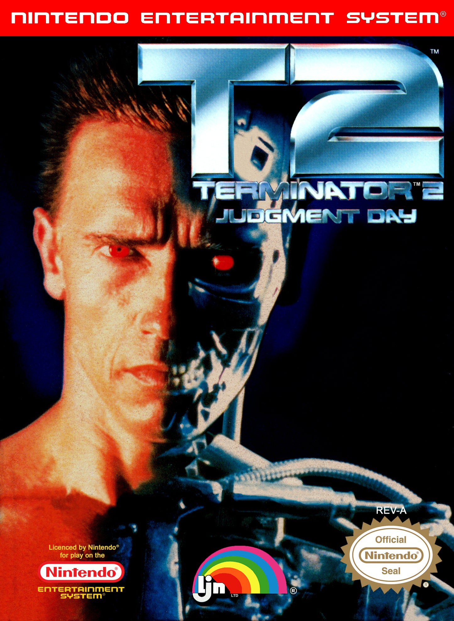 TERMINATOR 2: JUDGMENT DAY - NES (W/BOX & MANUAL)