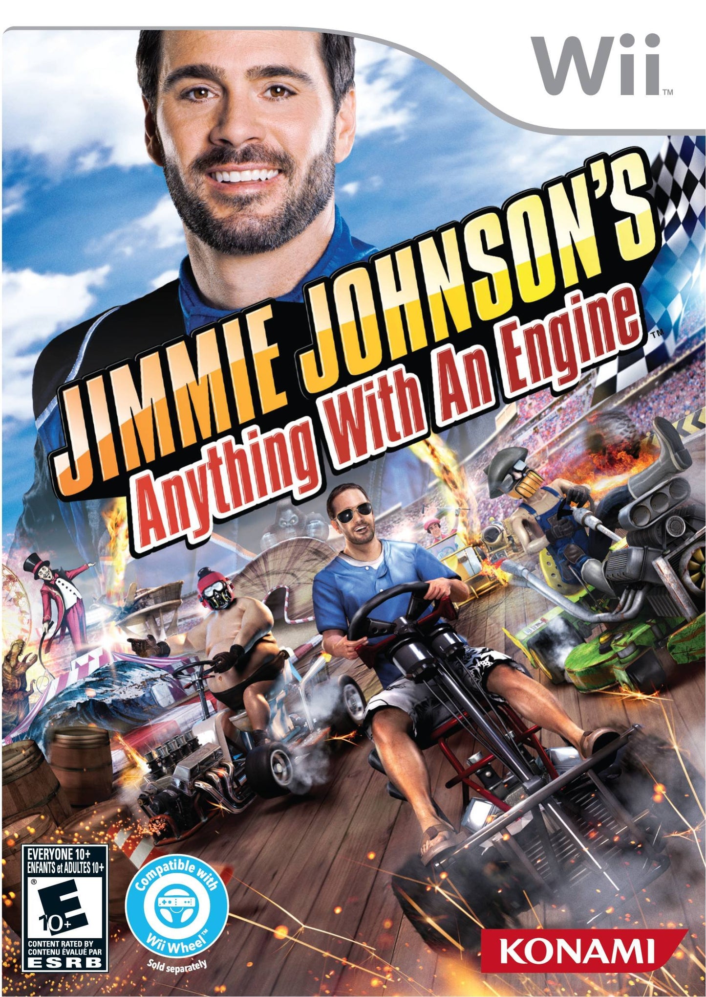 JIMMIE JOHNSON: ANYTHING WITH AN ENGINE - WII