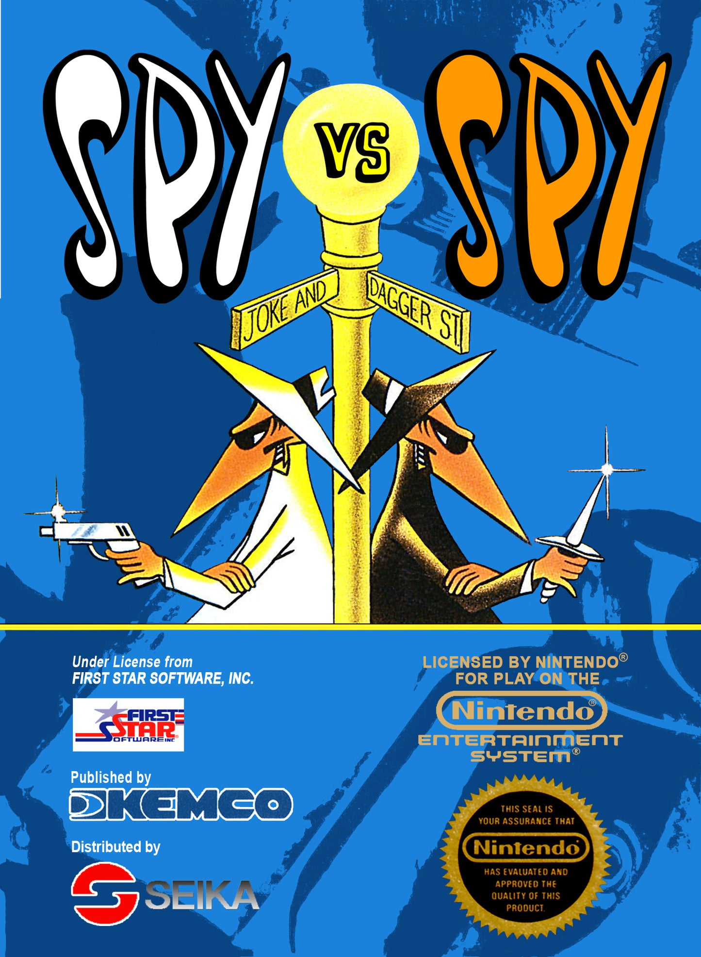 SPY VS. SPY - NES (W/BOX & MANUAL)