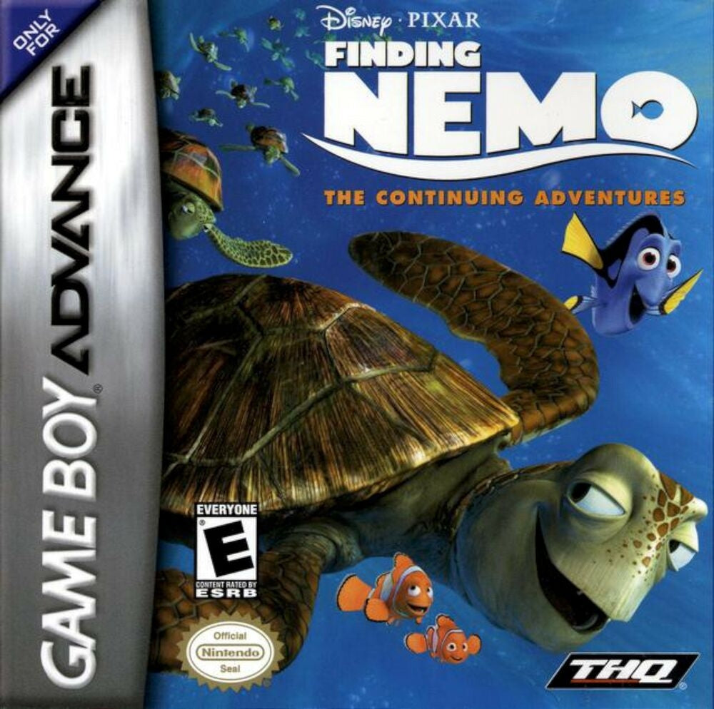 FINDING NEMO: THE CONTINUING ADVENTURES - GBA